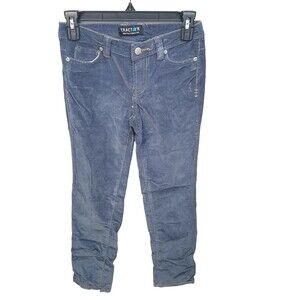 Tractor Girls Size 14 Blue Solid Corduroy Pants